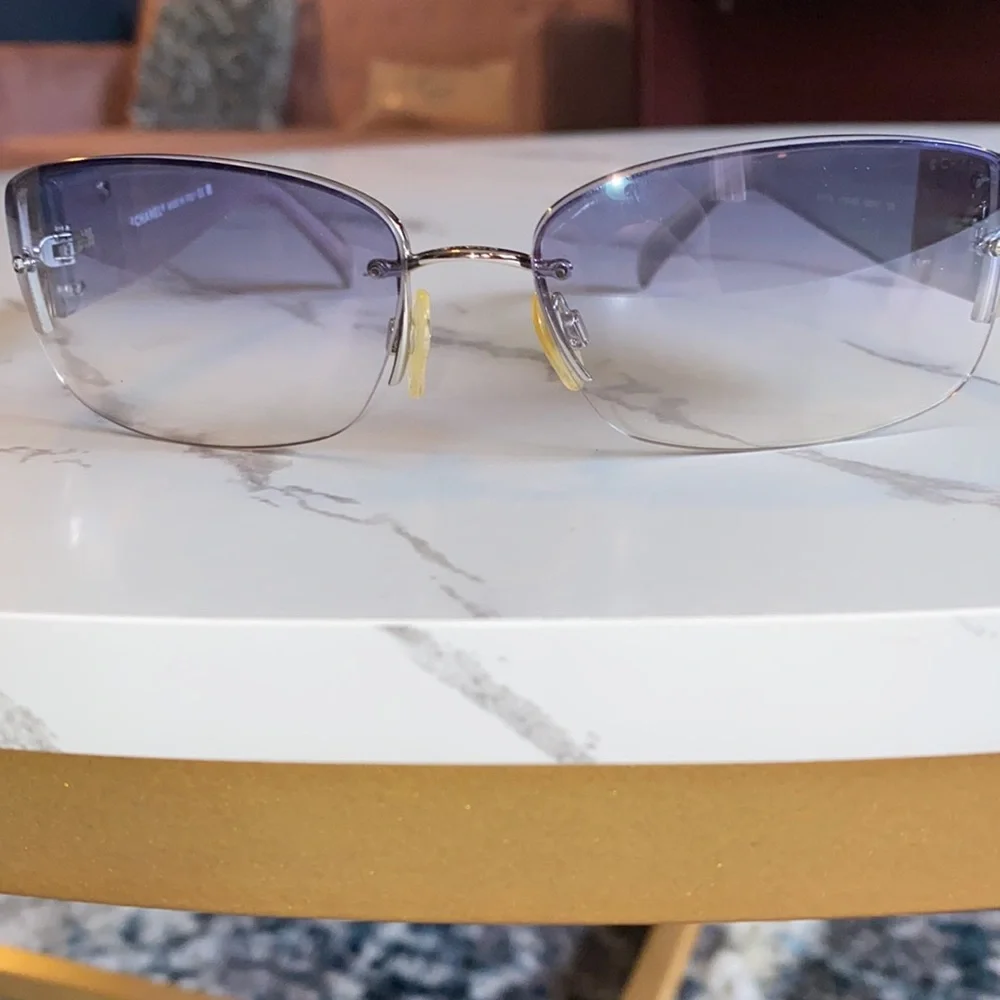 Chanel Sunglasses bought In 2003 saks fifth avenue Manhattan New York authentic - Picture 2 of 12